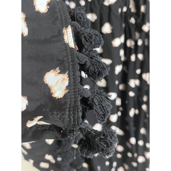 Cacique Dress 26 Black Swim Coverup Animal Print Twee Neutral Minimalist Retro - Picture 5 of 12